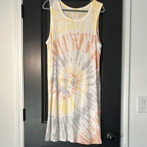 Thread & Supply Yellow and Gray Top